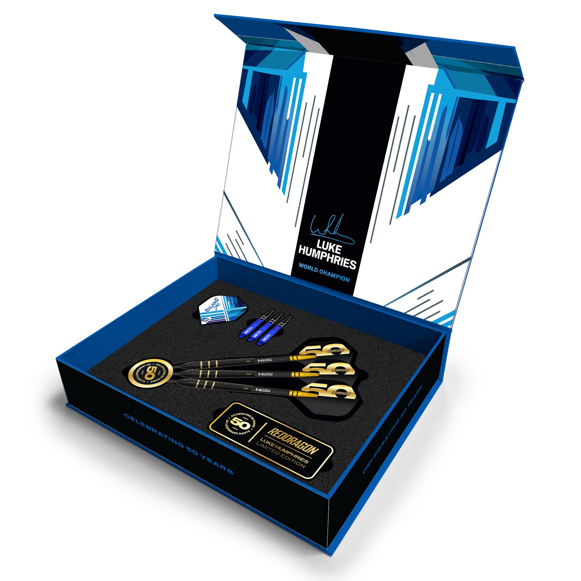 Luke Humphries 50 Year Limited Edition Set