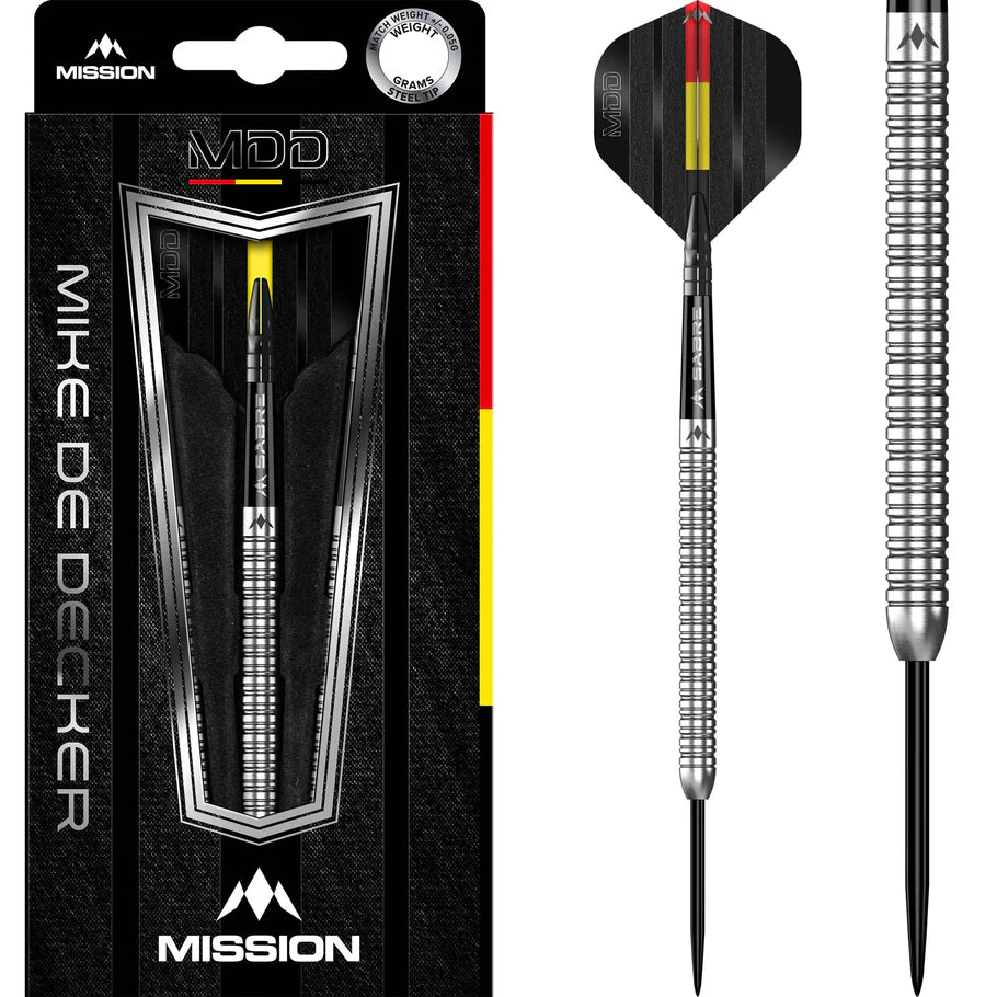 Mission Mike De Decker Darts Silver
