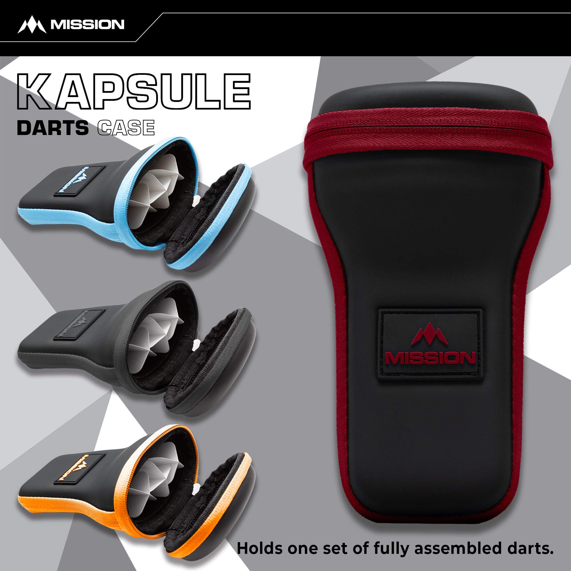 Mission Kapsule Darts Case