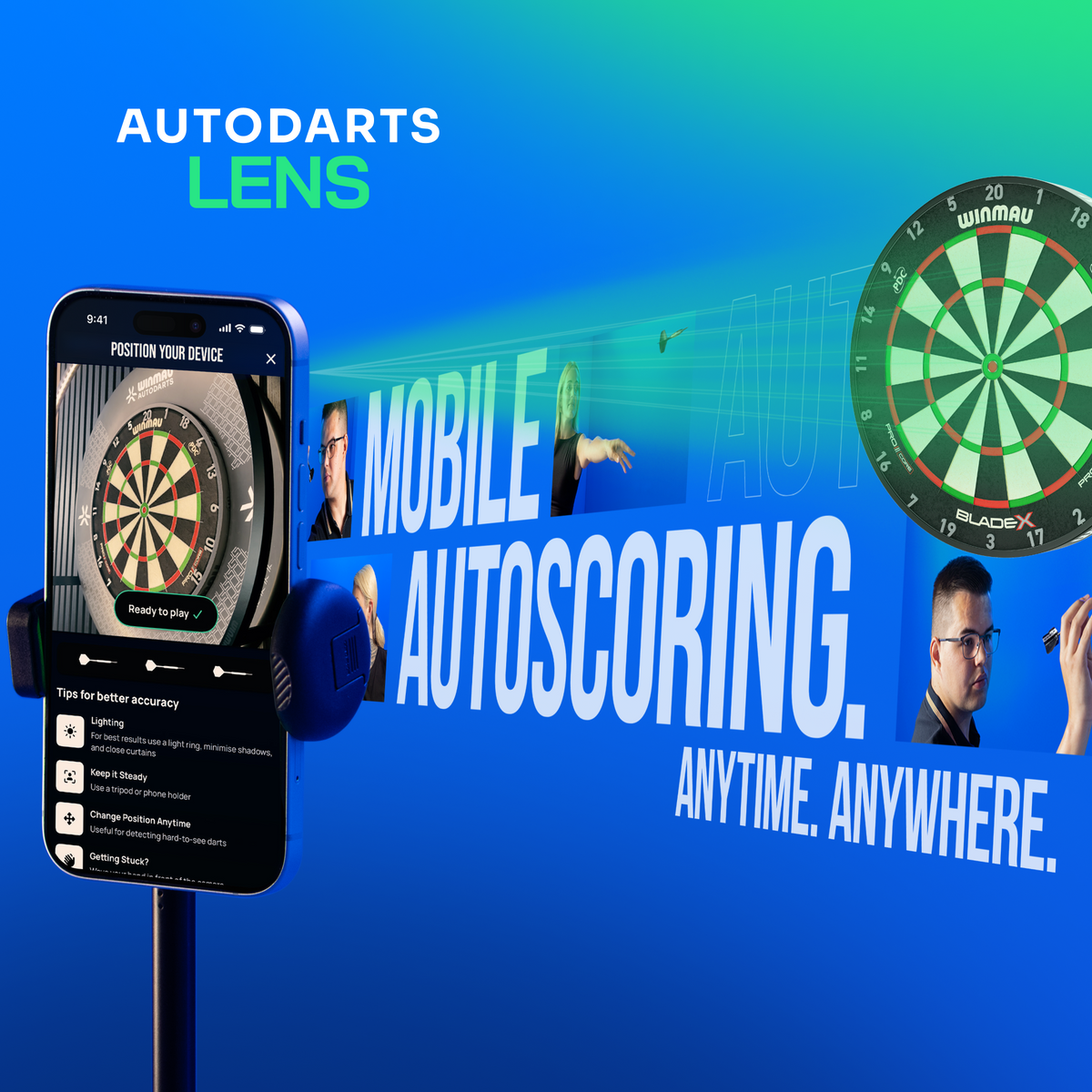 Autodarts Tripod Bundle (Tripod + 12-month subscription)