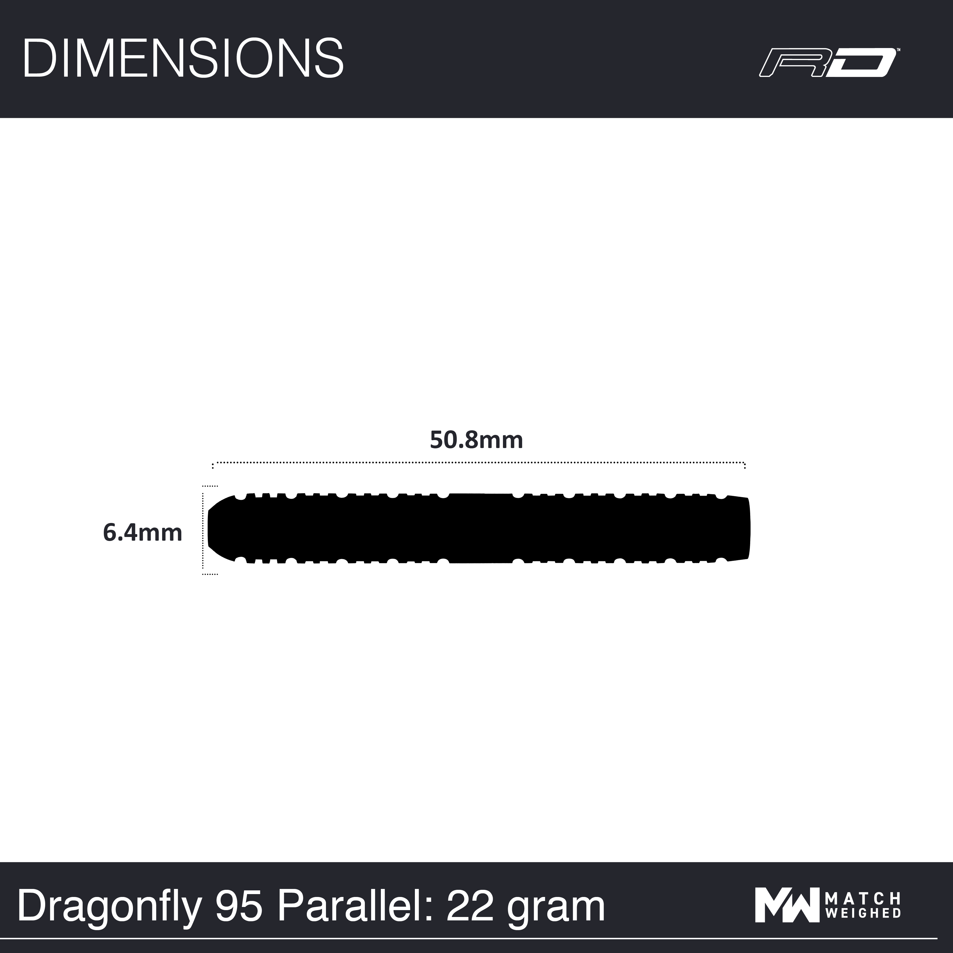 Dragonfly 95 Black  Parallel