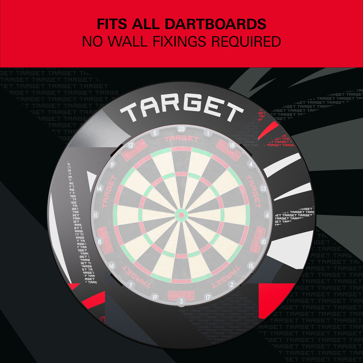 Target Patterned Notched Surround