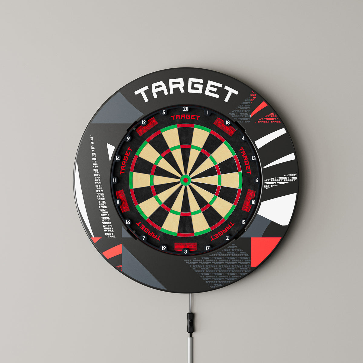 Target Patterned Notched Surround