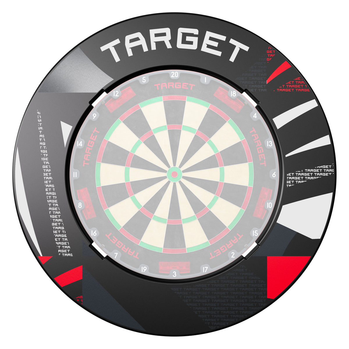 Target Patterned Notched Surround