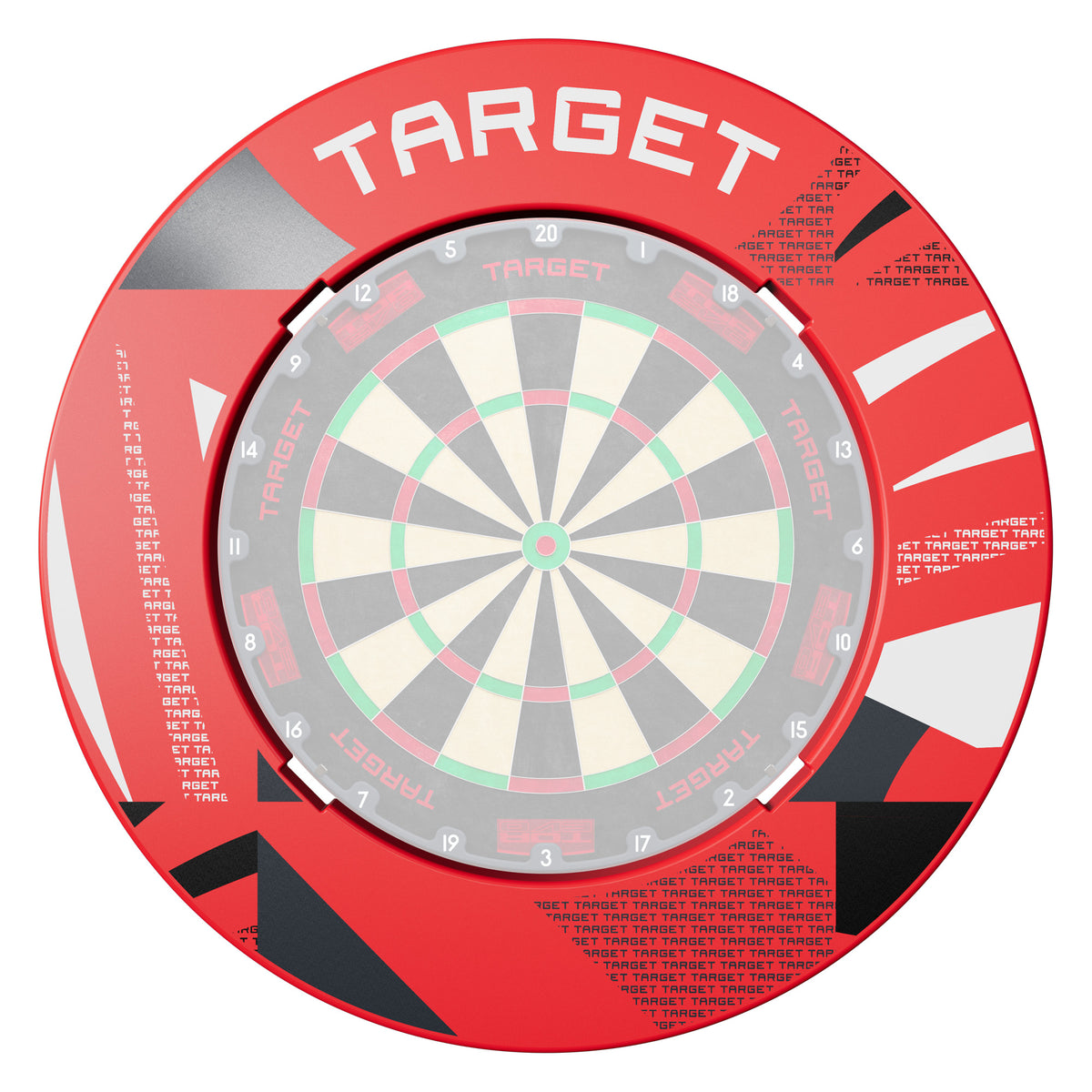 Target Patterned Notched Surround