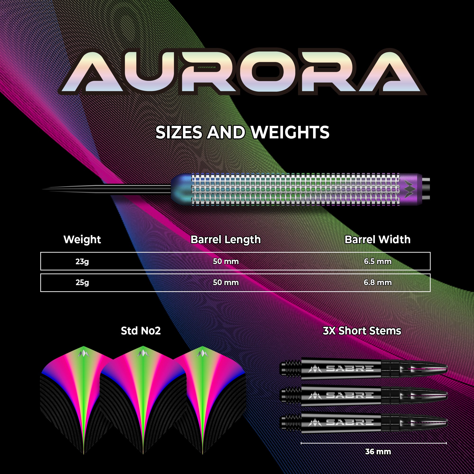 Mission Aurora Darts