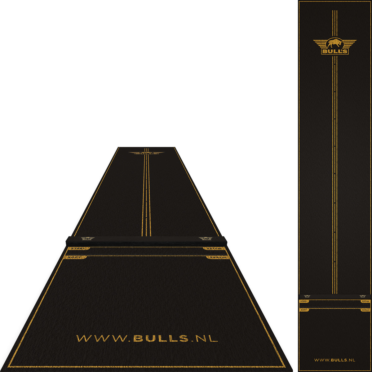Bull's Advantage Carpet Dartmat + Oche 300x85