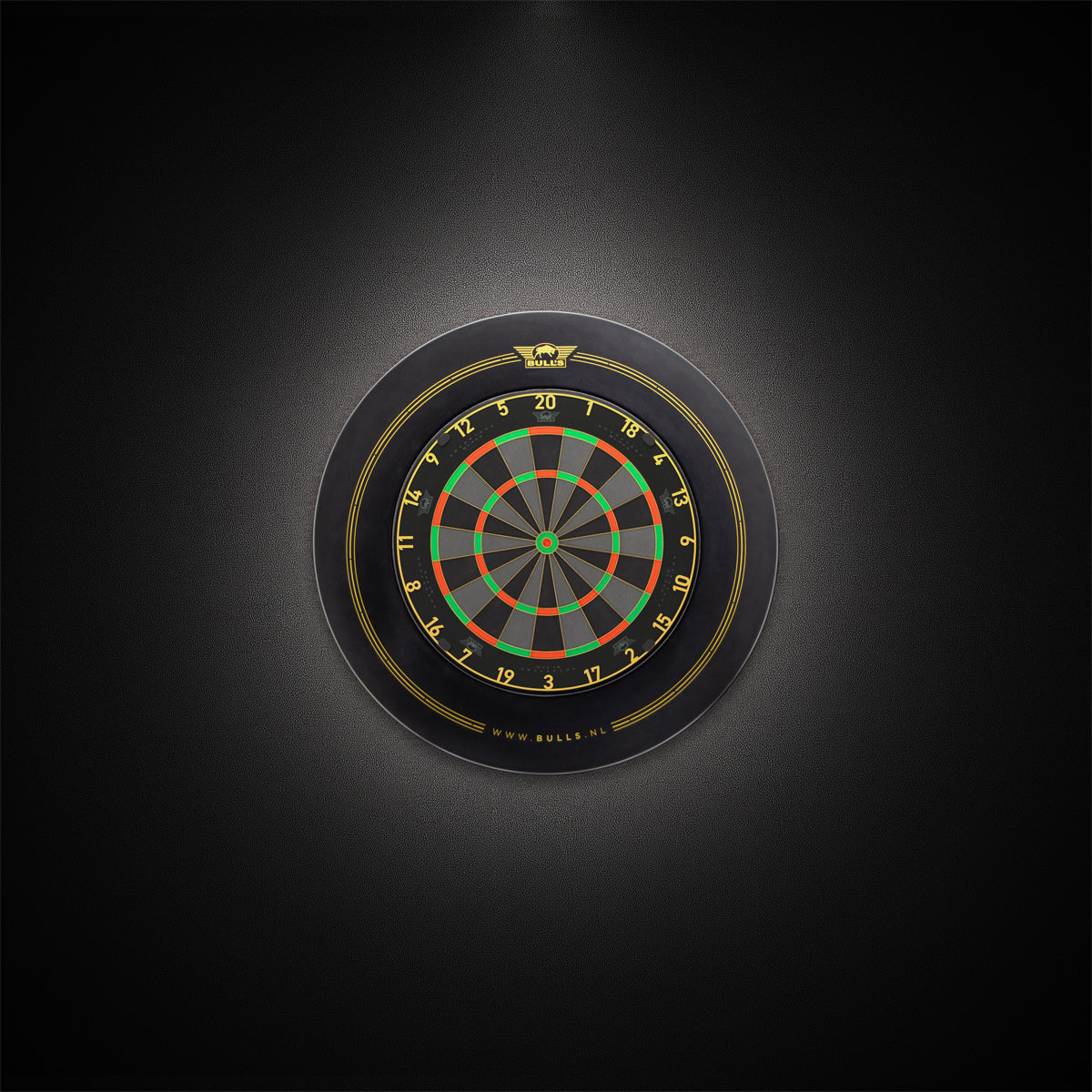 Bull's Advantage Black Dartboard