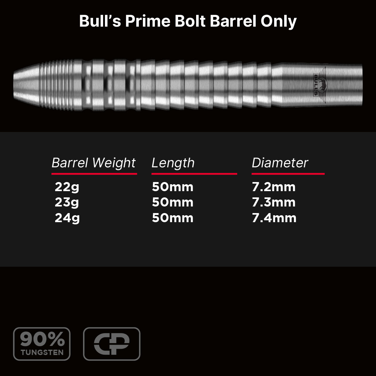 Prime Bolt CP (Barrels Only)