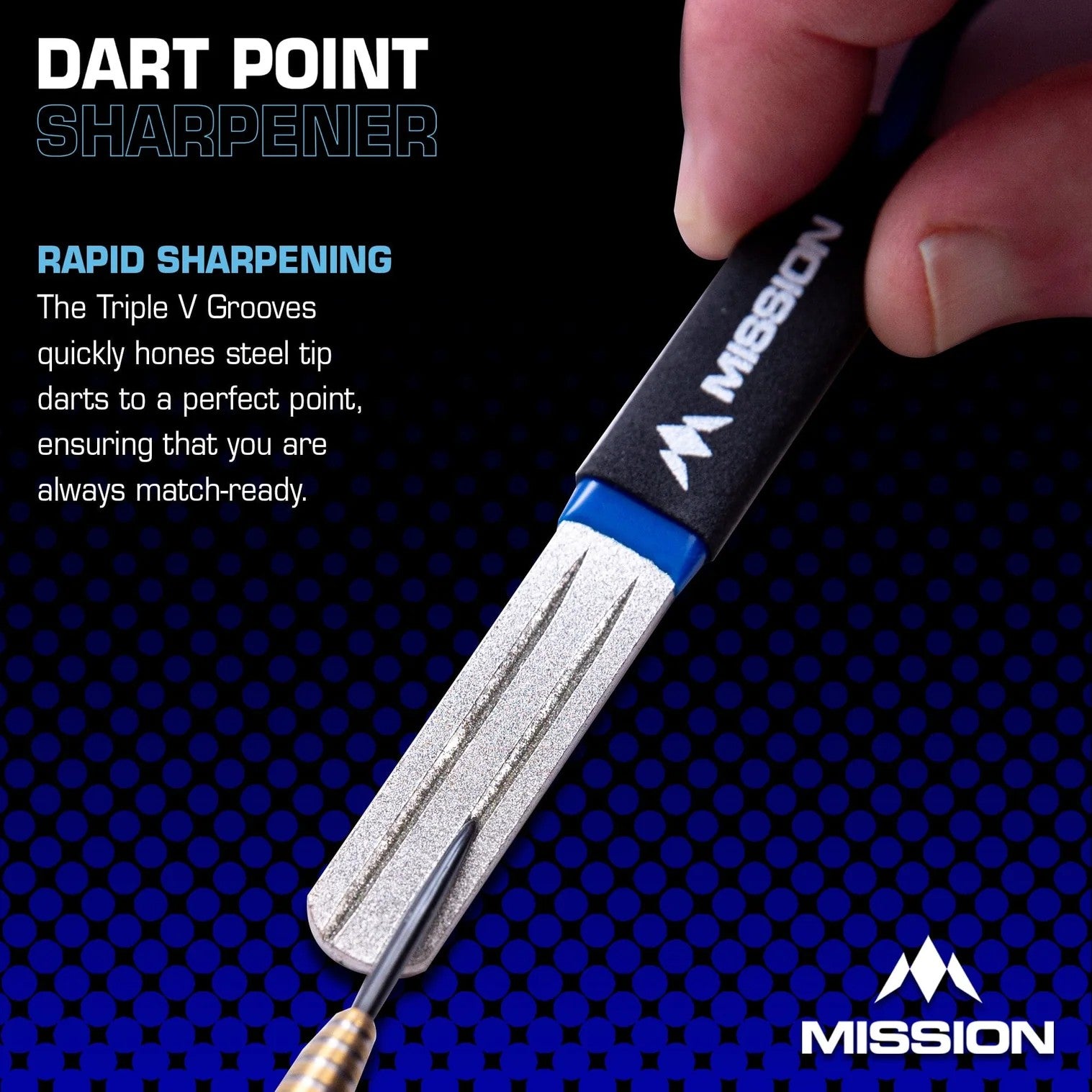Mission Diamond Point Sharpener