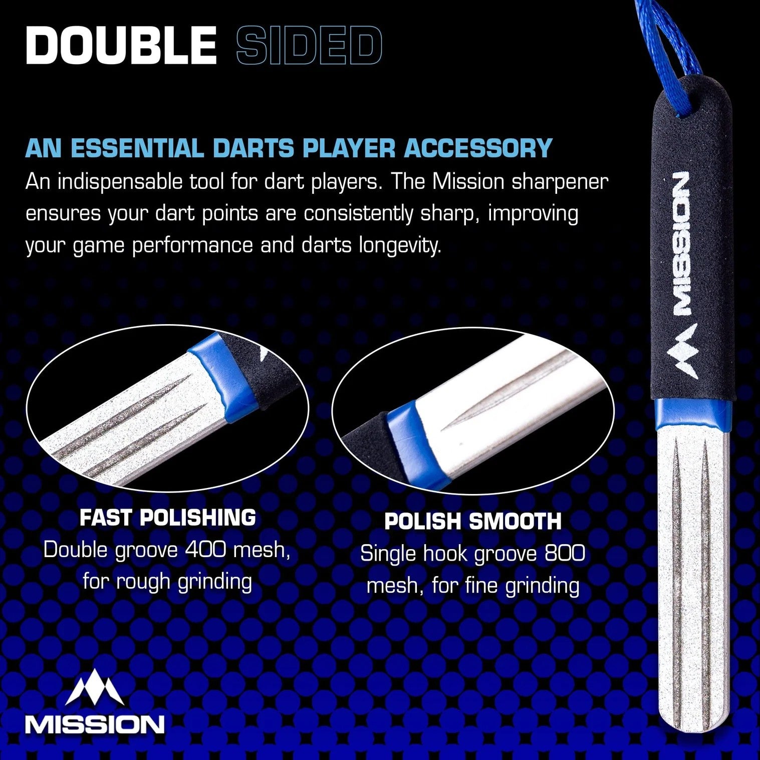 Mission Diamond Point Sharpener
