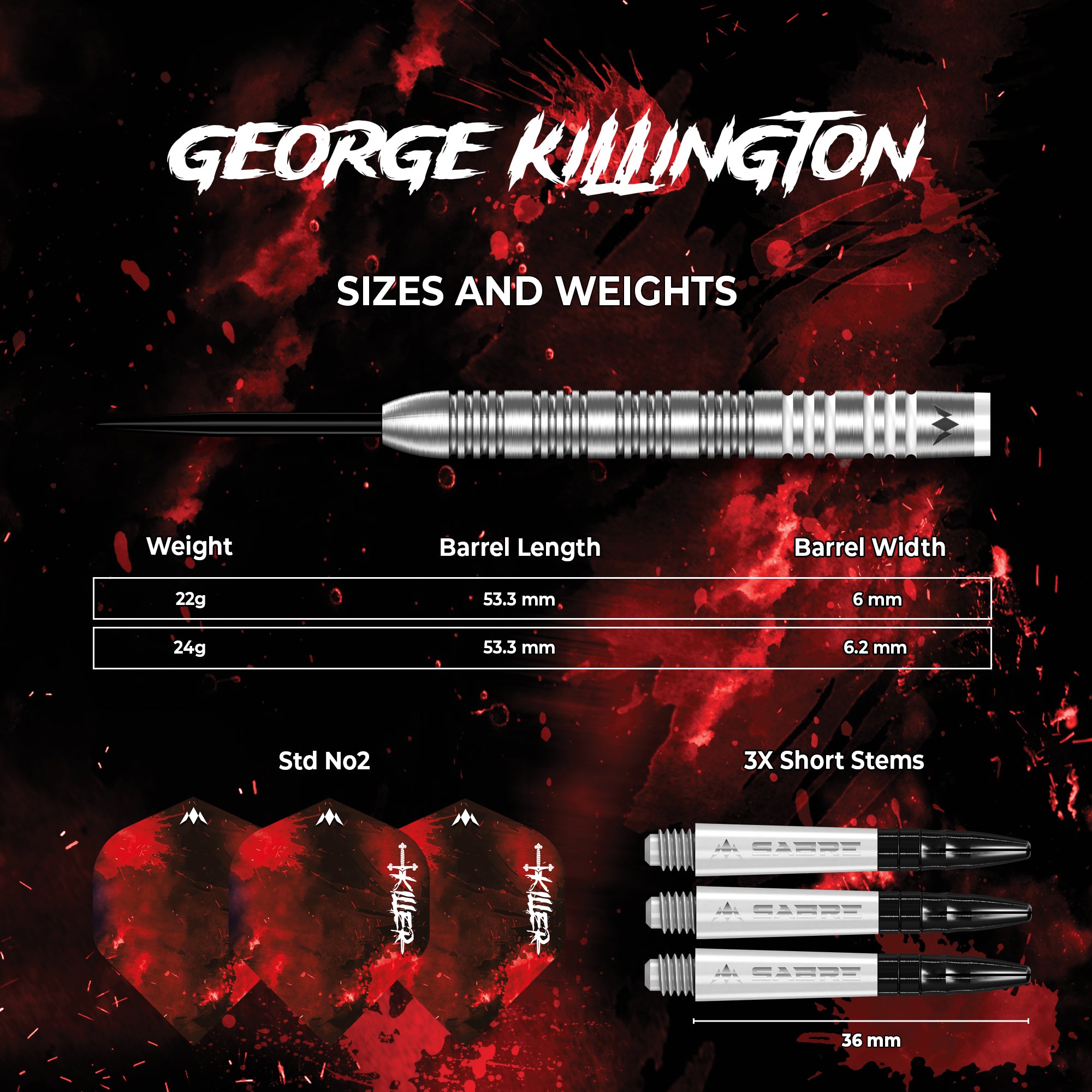 Mission George Killington Darts