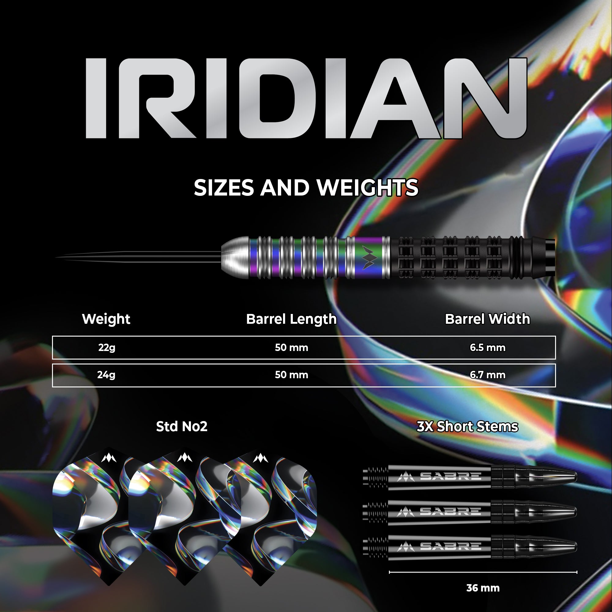 Mission Iridian Darts