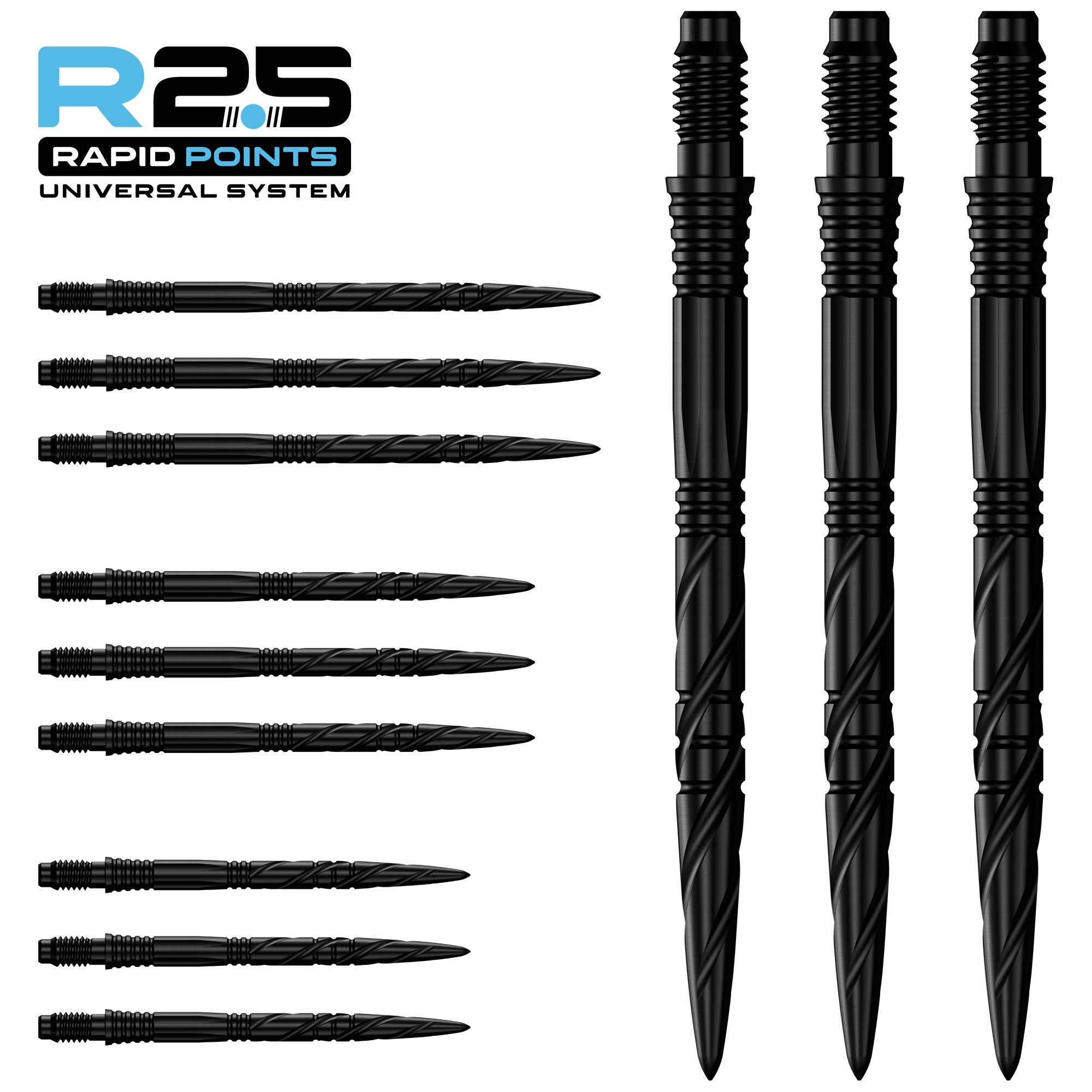 Mission R2.5 Rapid Dart Points - SGV
