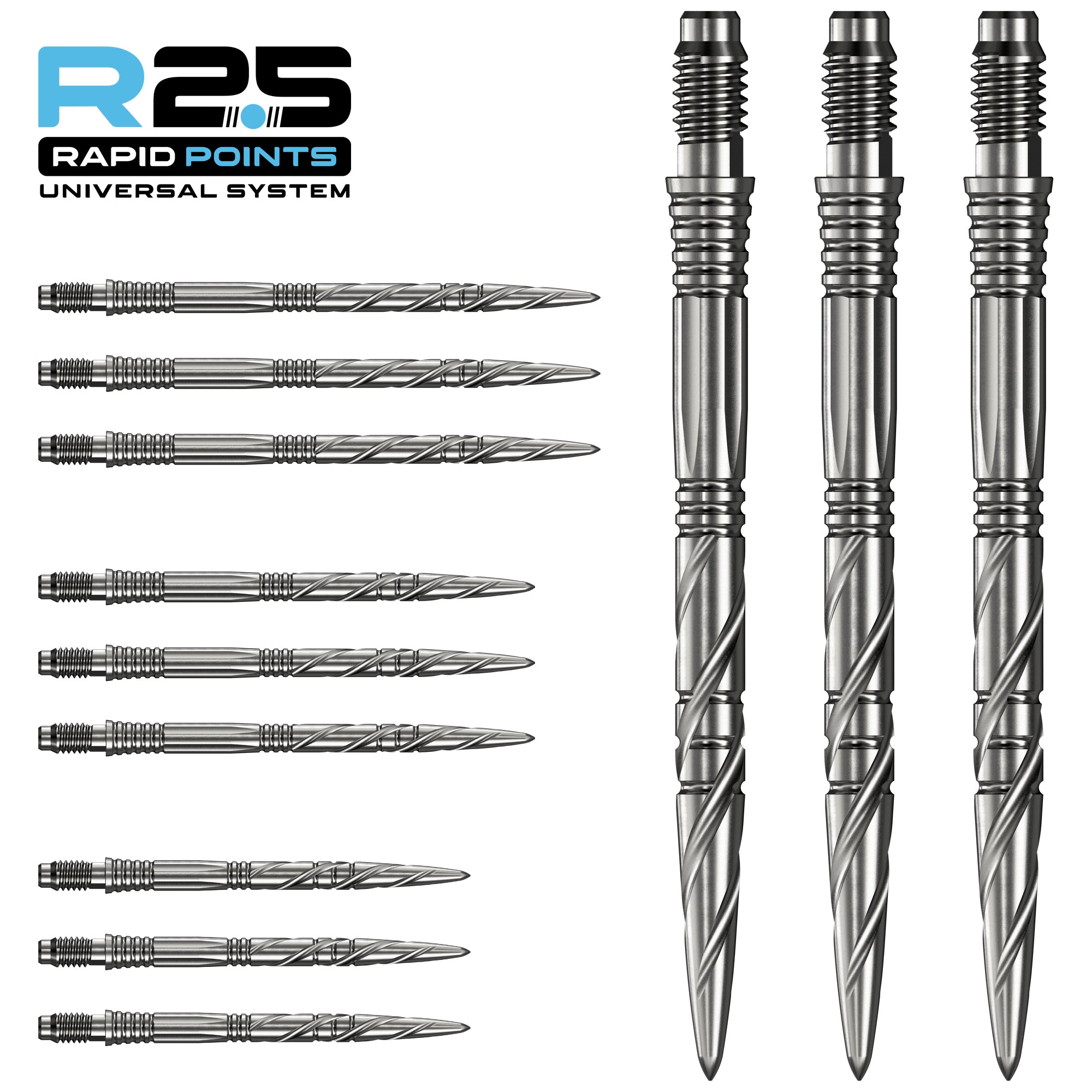 Mission R2.5 Rapid Dart Points - SGV