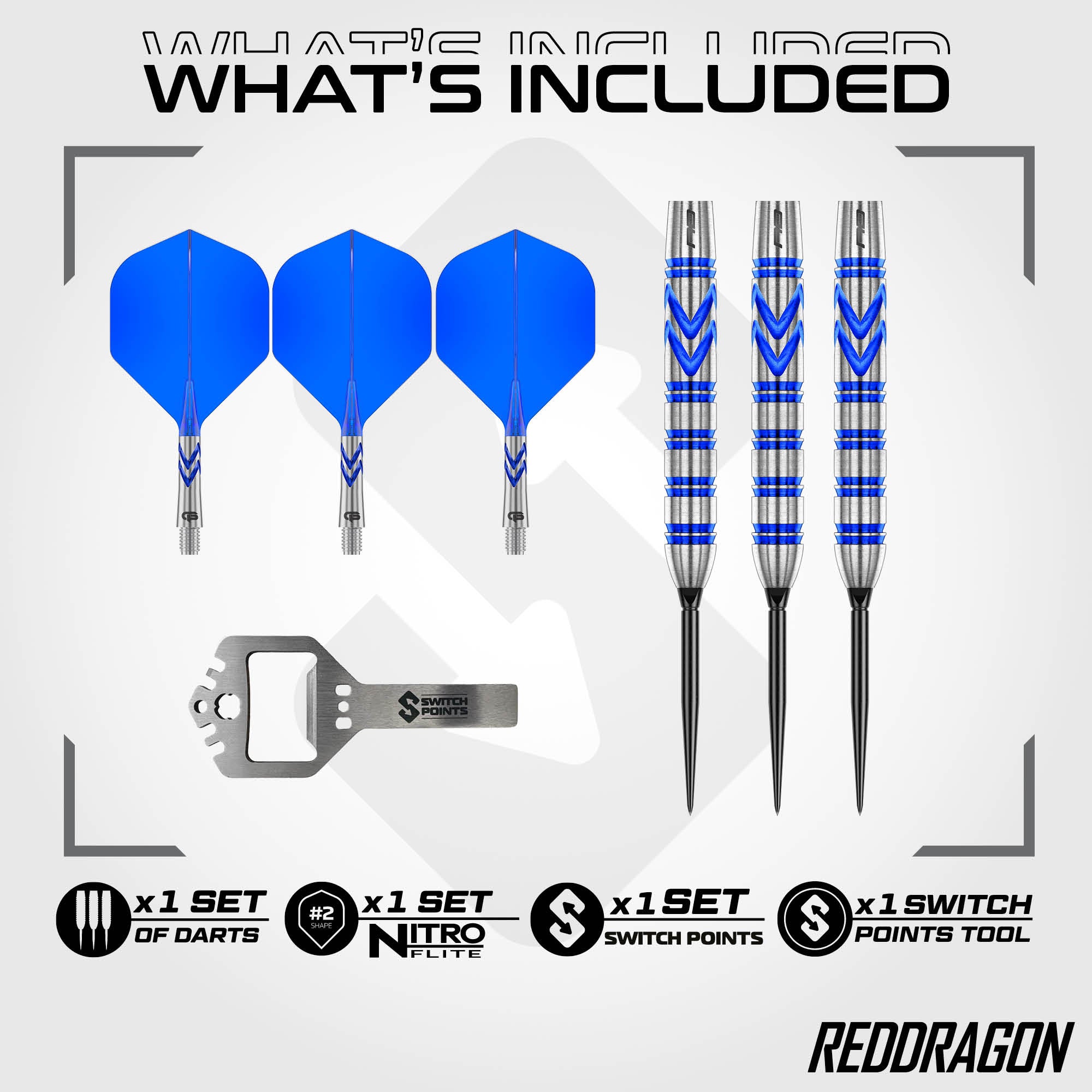 Gerwyn Price Blue Originals Switch Point