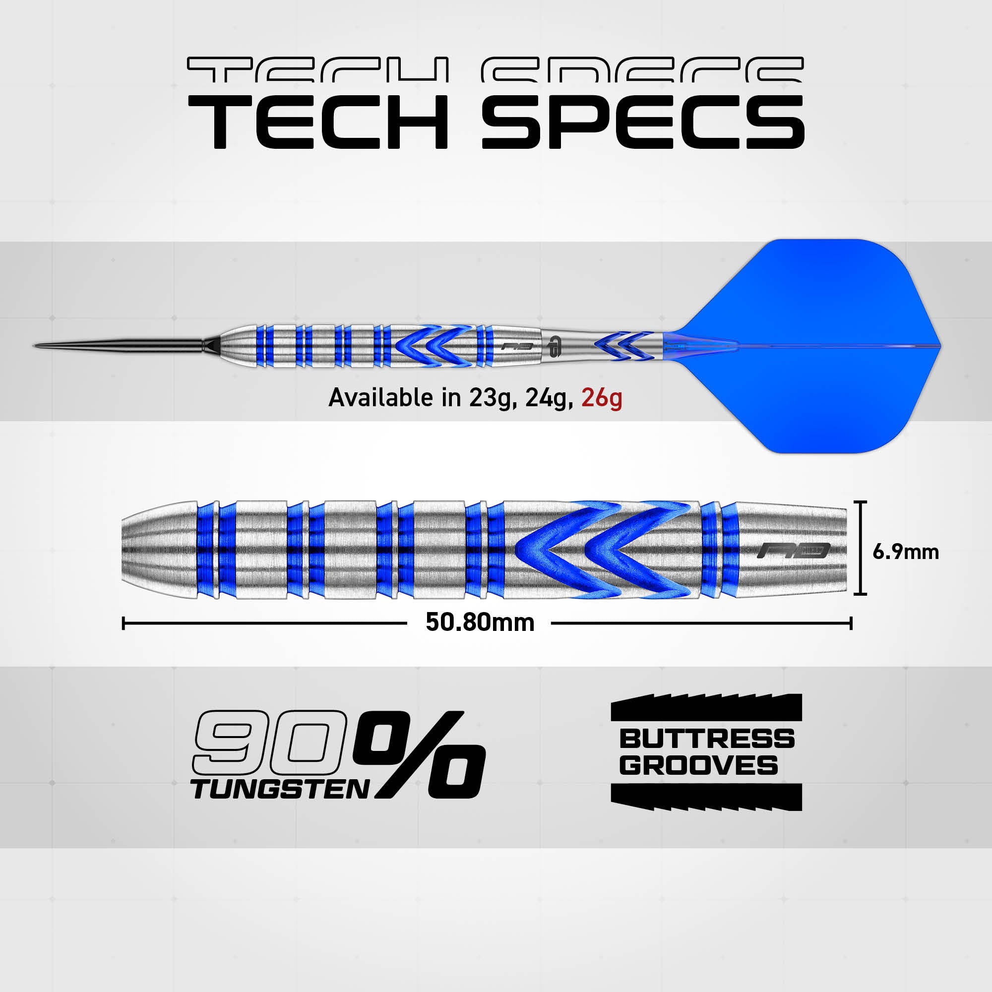 Gerwyn Price Blue Originals Switch Point