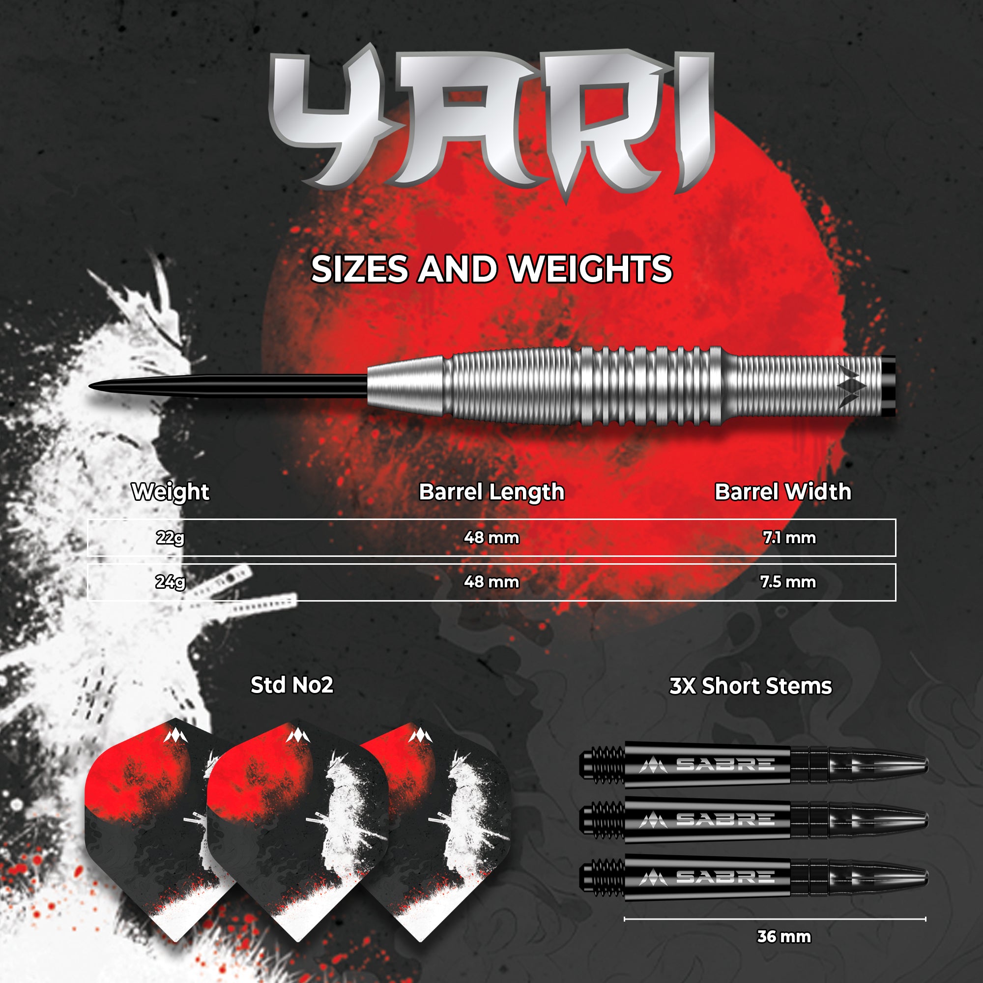 Mission Yari Darts