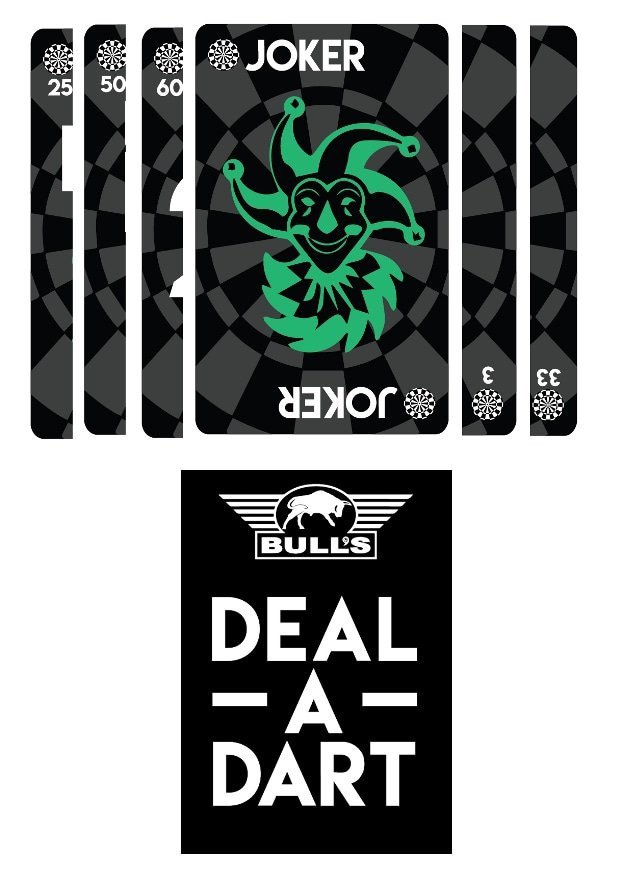 Bull's Deal-a-Dart Playing Cards