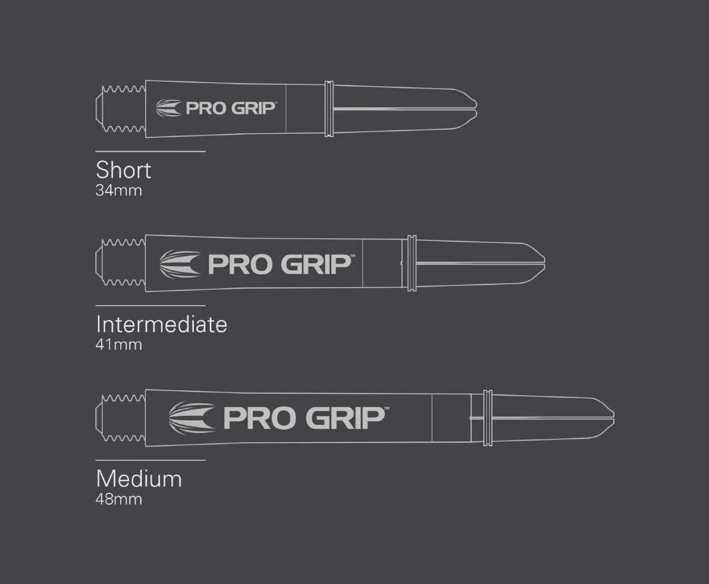 Target Pro Grip Black (3 sets)