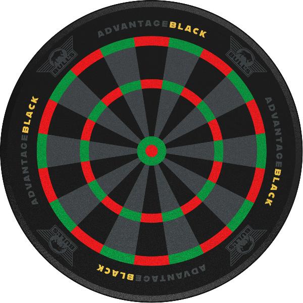 Bull's Advantage Black Mini Dartboard Display